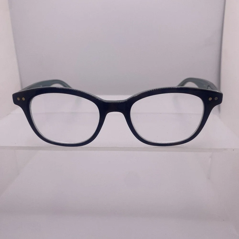 Kate Spade Eyeglasses FRAMES ONLY Rebecca TA20 49-19-140 +2.00 Black Blue 603